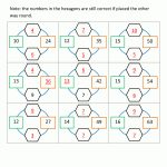 Math Puzzle Worksheets 3Rd Grade   Free Printable Puzzles For 3Rd Grade