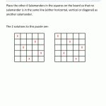 Math Puzzle Worksheets 3Rd Grade   Printable Crossword Puzzles For 3Rd Graders