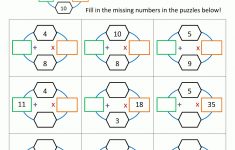 Math Puzzle Worksheets 3Rd Grade - Printable Maths Puzzles Ks3