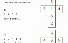 Math Puzzles 2Nd Grade - Printable Logic Puzzles For 2Nd Graders