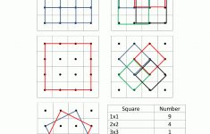 Math Puzzles For Kids - Shape Puzzles - Printable Square Puzzle