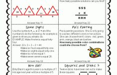 Math Task Cards: Math Problems And Math Brain Teasers Cards Set C - Printable Matchstick Puzzles