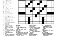 Matt Gaffney's Weekly Crossword Contest: 2011 - Free Printable Crossword Puzzle #3