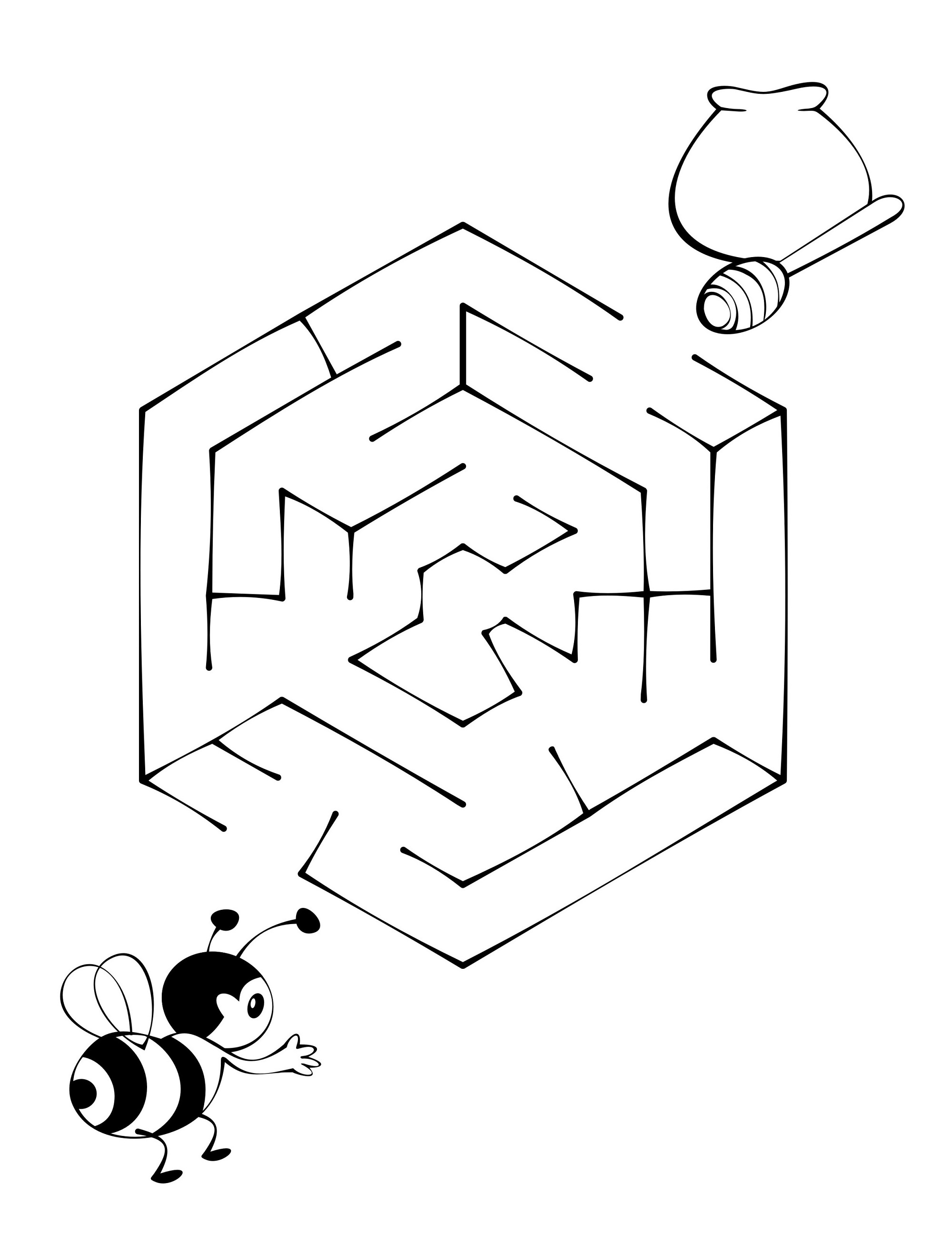 Maze Puzzle For Kids To Print | Kiddo Shelter - Printable Puzzle Mazes