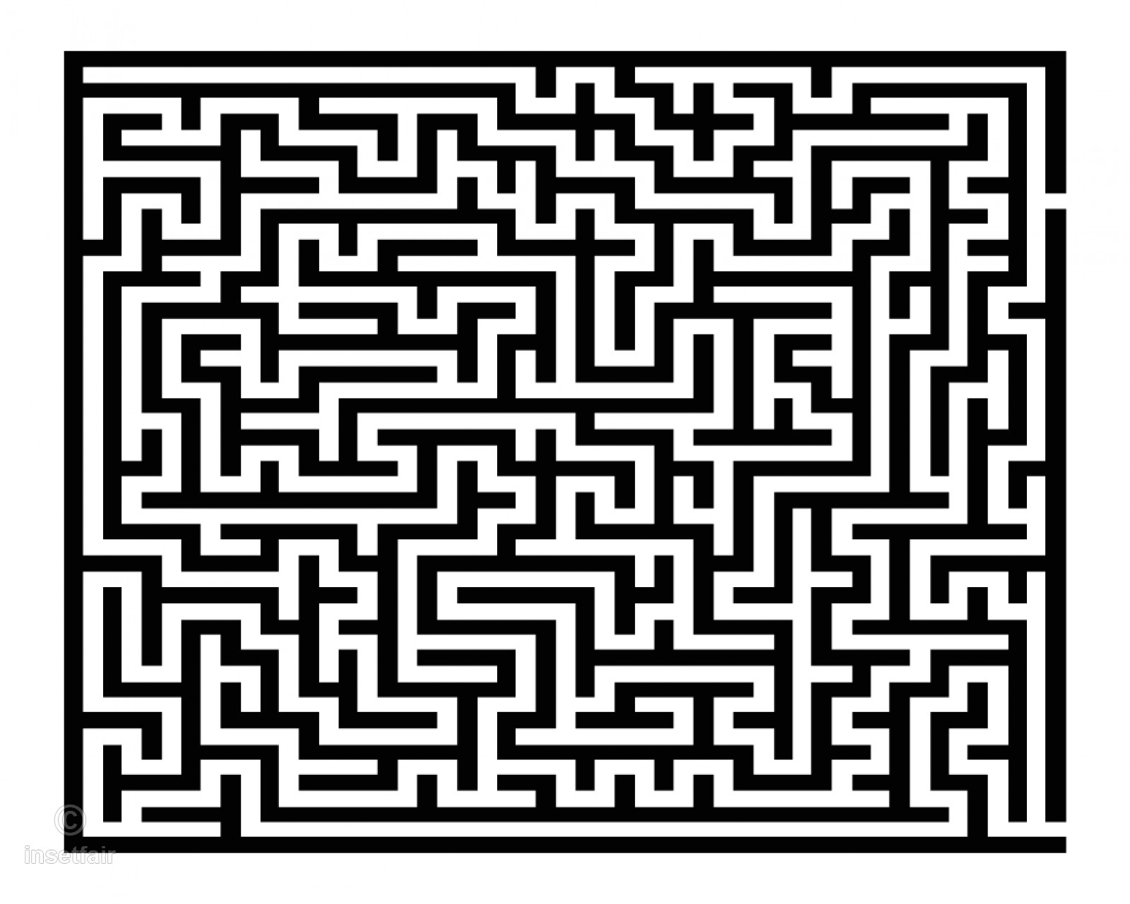 Medium Difficulty Maze Printable Puzzle Game For Free Download - Printable Puzzles Mazes