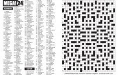 Mega! Crosswords Magazine - Lovatts Crosswords &amp; Puzzles - Printable Lovatts Crosswords
