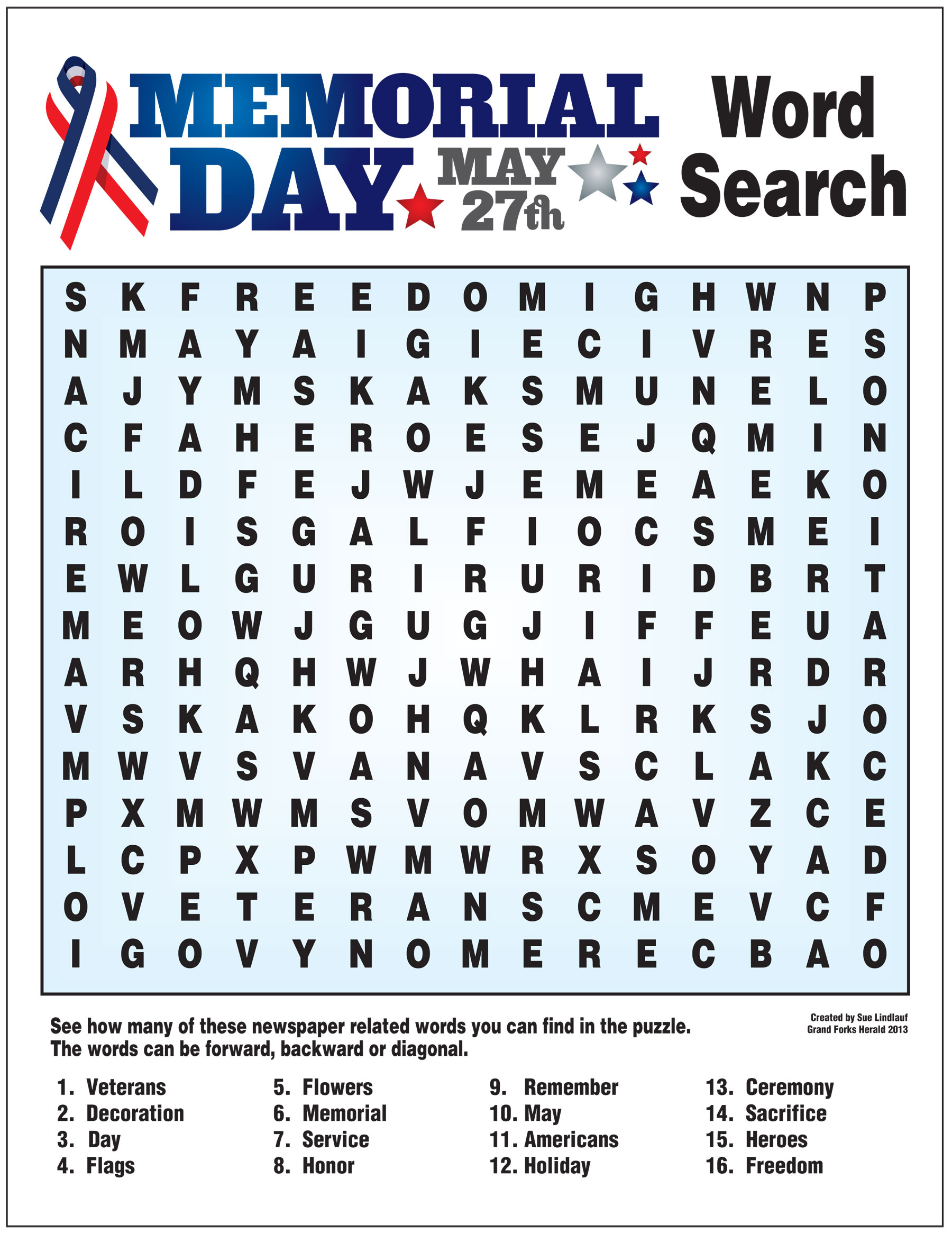 Memorial Day - Lessons - Tes Teach - Memorial Day Crossword Puzzle Printable