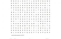 Names For Jesus Word Search Puzzle - Printable Jesus Puzzle