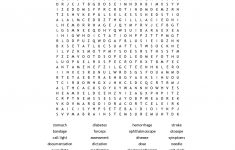 National Nurses Week Word Search - Wordmint - Nursing Crossword Puzzles Printable