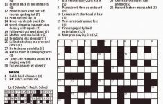 National Post Cryptic Crossword - Cox &amp; Rathvon August 9, … | Flickr - Printable Crossword Puzzles Boston Globe