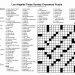 New York Times Sunday Crossword Printable – Rtrs.online   Free   Printable Times Crossword Puzzles