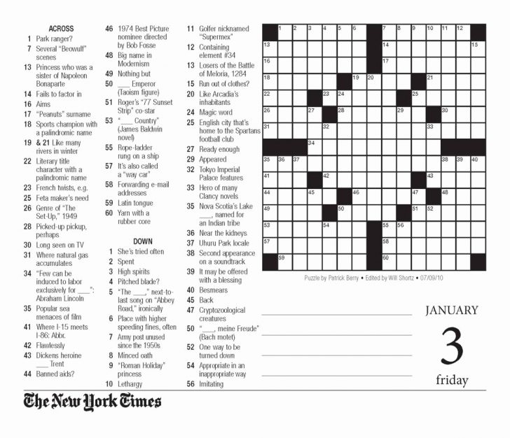 new york times sunday crossword printable rtrsonline printable