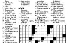 Newsday Crossword Puzzle For Jun 07, 2018,stanley Newman - Printable Crossword Puzzles Newsday