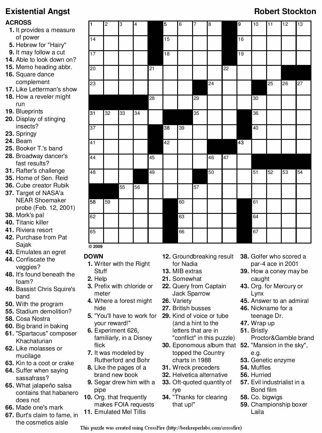 Newspaper Printable Crossword Puzzles - Masterprintable - Printable Tagalog Crossword Puzzle