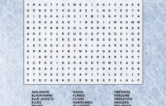 Nhl Word Searchpucks And Pixels I Could've Easily Done This - Printable Hockey Crossword