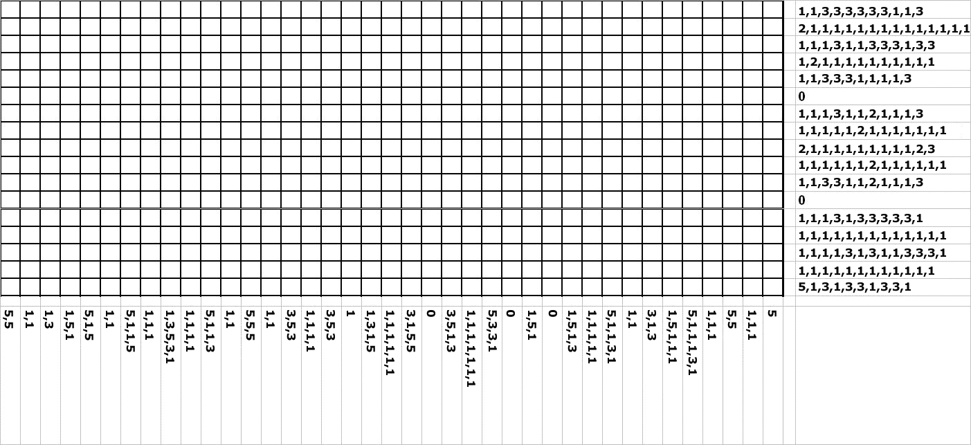 free Nonogram Picture Cross