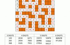 Number Fill In Puzzles - Printable-Puzzles.com Answers