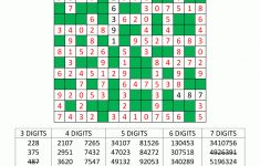 Number Fill In Puzzles - Printable Puzzles Fill In