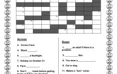 October Fest Freebie Crossword - October Crossword Puzzle Printable