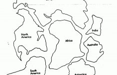 Pangaea Puzzle Pieces | Science | Continents, Oceans, Science - 7 Continents Printable Puzzle