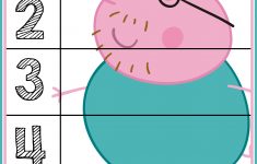 Peppa Pig Number Puzzles #'s 1-5 | Autism Activities For Ages 3-5 - Printable Puzzles For Preschoolers