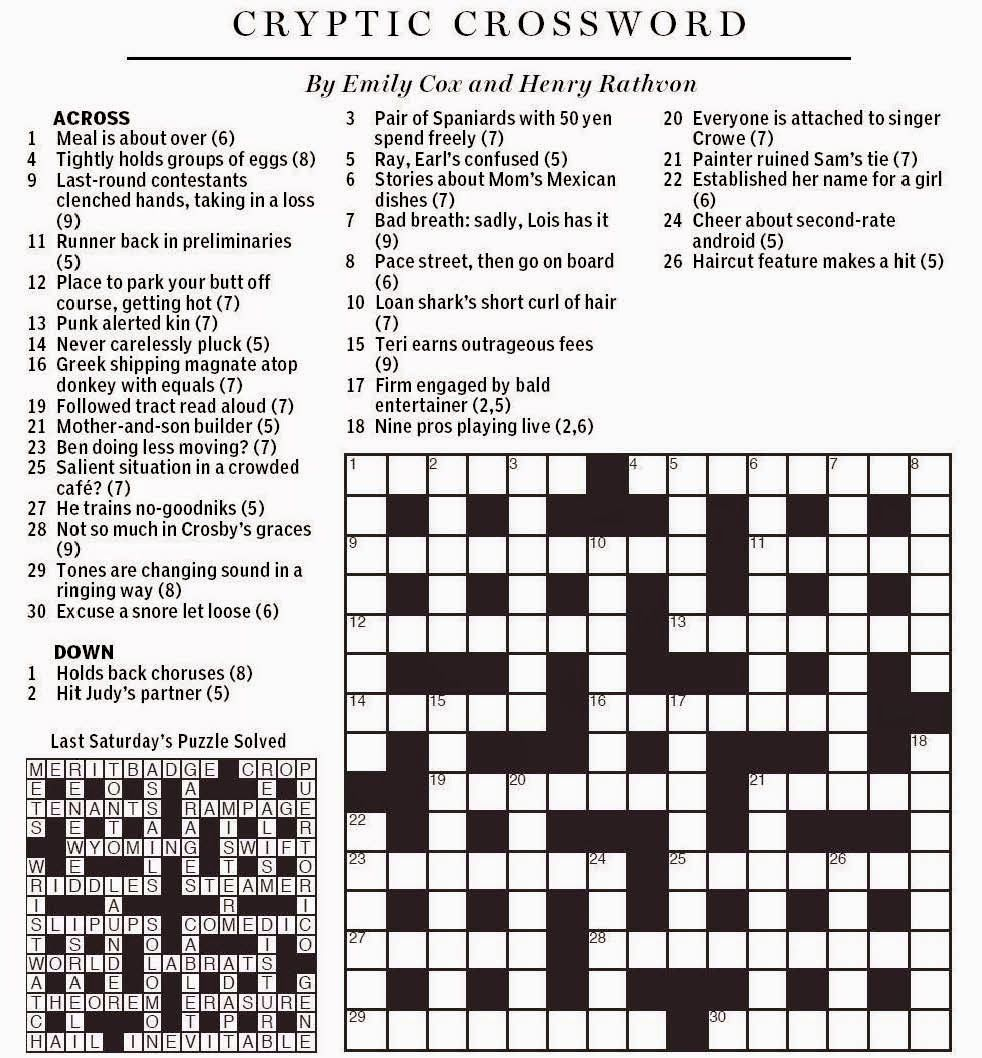 Pinallison Crowe On In The News | Crossword, Puzzle, Losing Me - Printable Crossword #5