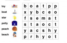 Pinmari On Phonetics | Word Puzzles For Kids, Kindergarten Word - Printable Crossword Puzzle For Kindergarten
