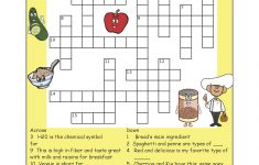 Pinthe Kids Cook Monday On Activities | Printable Crossword - Printable Nutrition Crossword Puzzle