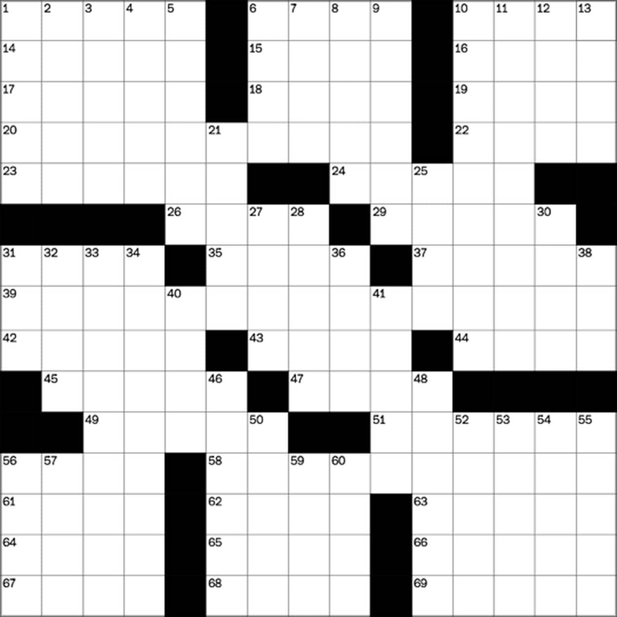Play Free Crossword Puzzles From The Washington Post - The - Printable Crosswords Music
