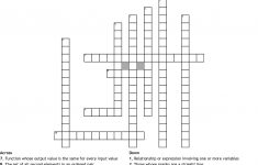 Pre Algebra Crossword Puzzle Crossword - Wordmint - Algebra Crossword Puzzle Printable