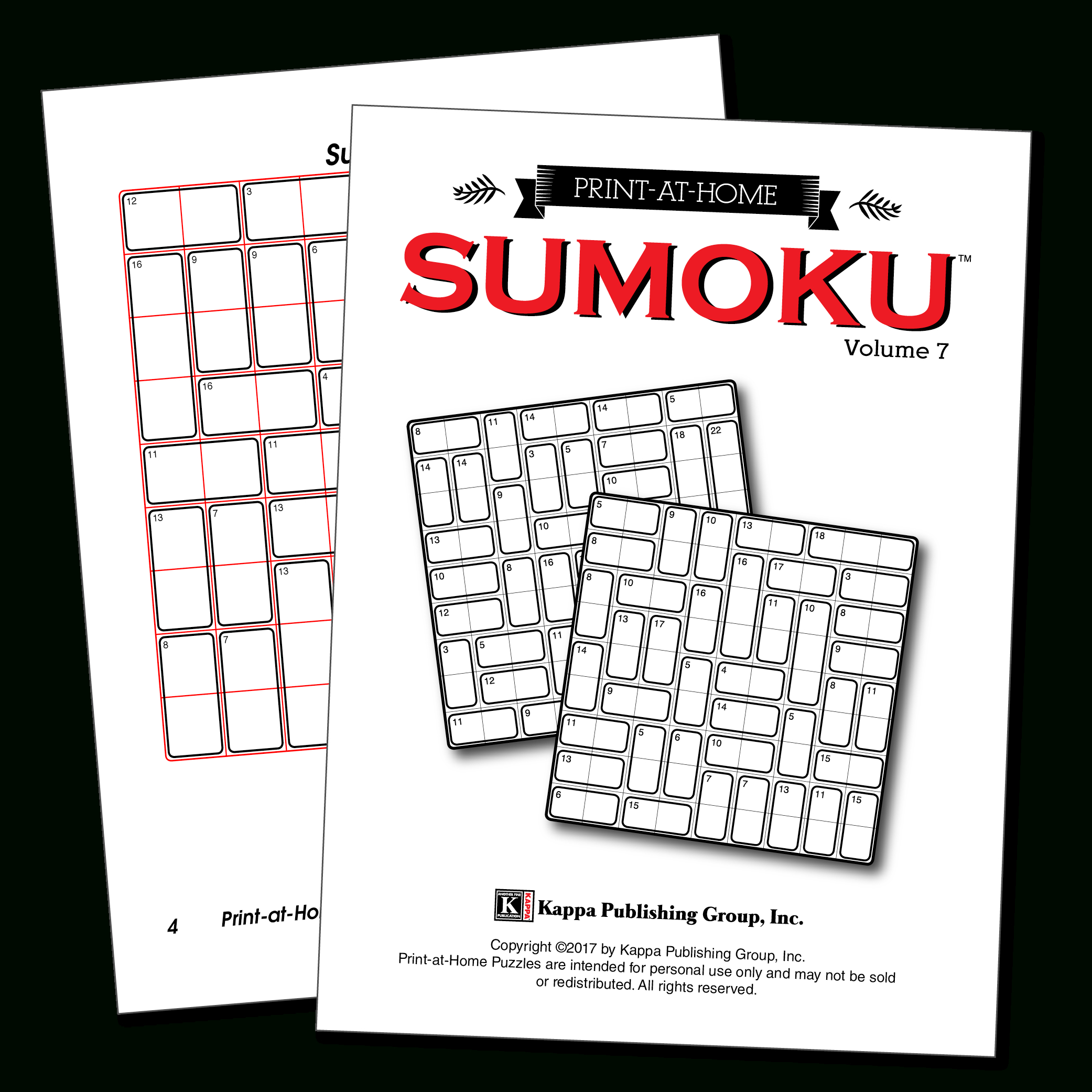 Print-At-Home Sumoku – Kappa Puzzles - Printable Variety Puzzles