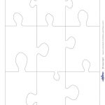 Print Out These Large Printable Puzzle Pieces On White Or Colored A4   Printable Giant Puzzle