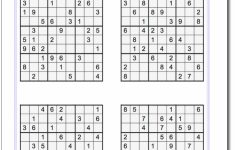 Printable Chain Sudoku Puzzles | Printable Sudoku Free - Printable Sudoku Puzzles Easy #2