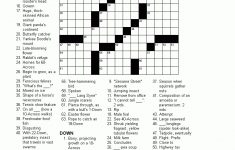 Printable Crossword Puzzles For Adults | English Vocabulary | Free - Daily Crossword Puzzle Printable