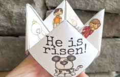 Printable Easter Finger Puzzle With Bible Verses - Perfect For Home - Printable Christmas Finger Puzzle With Bible Verses