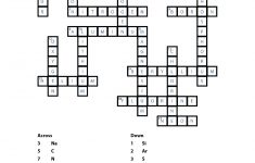 Printable Element Crossword Puzzle And Answers - Printable English Crossword Puzzles With Answers