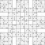 Printable Giant Sudoku Puzzles | Printable Sudoku Free   Printable Giant Puzzle