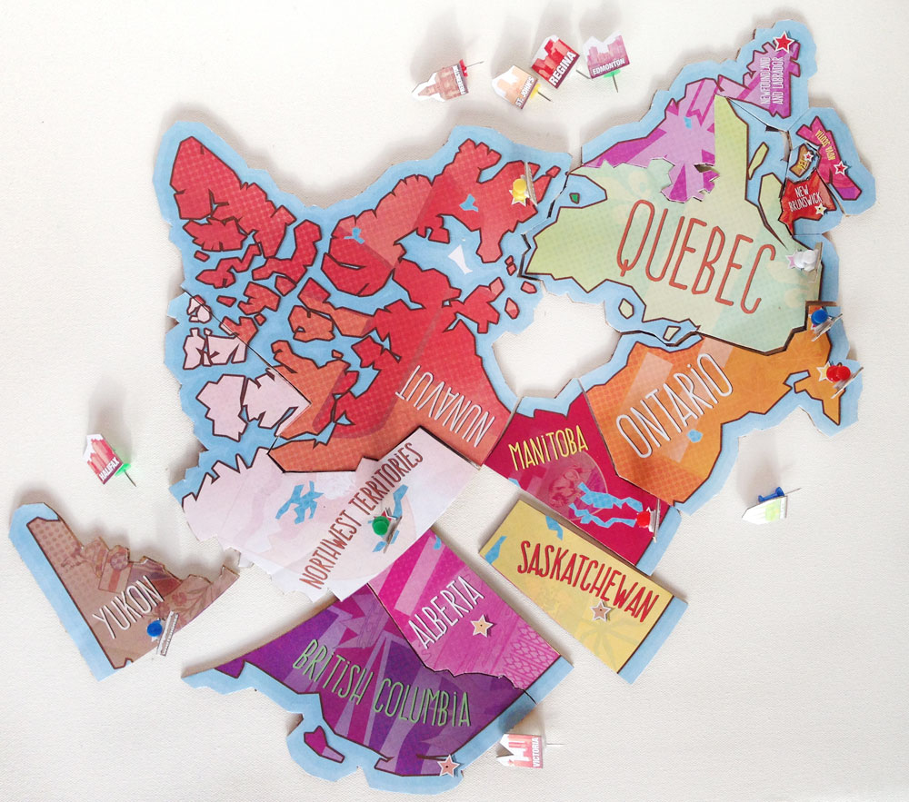 Printable Map Of Canada Puzzle | Play | Cbc Parents - Printable Puzzle Of Canada