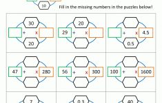 Printable Math Puzzles 5Th Grade - Printable Puzzle For 5 Year Old