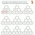 Printable Math Puzzles Sallys Hexagon Number Puzzle 1.gif (1000×1294   Printable Math Puzzle