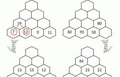 Printable Math Puzzles Sallys Hexagon Number Puzzle 3 | Matika - Printable Math Puzzle