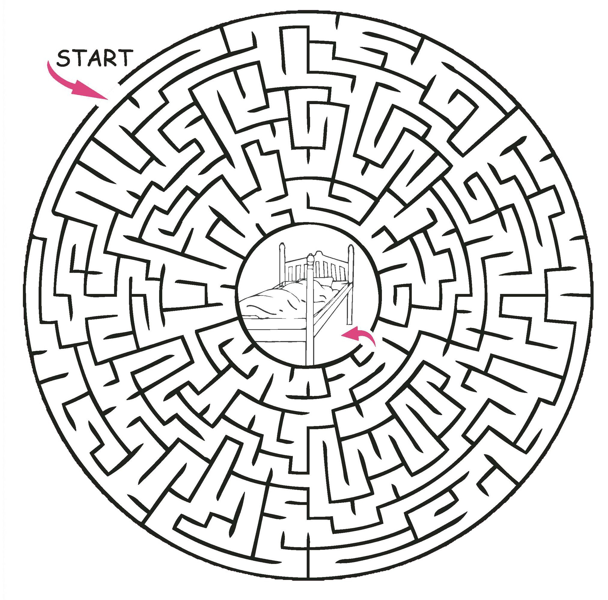 Printable Maze Puzzles - Google Search | My Garden | Mazes For Kids - Printable Labyrinth Puzzles