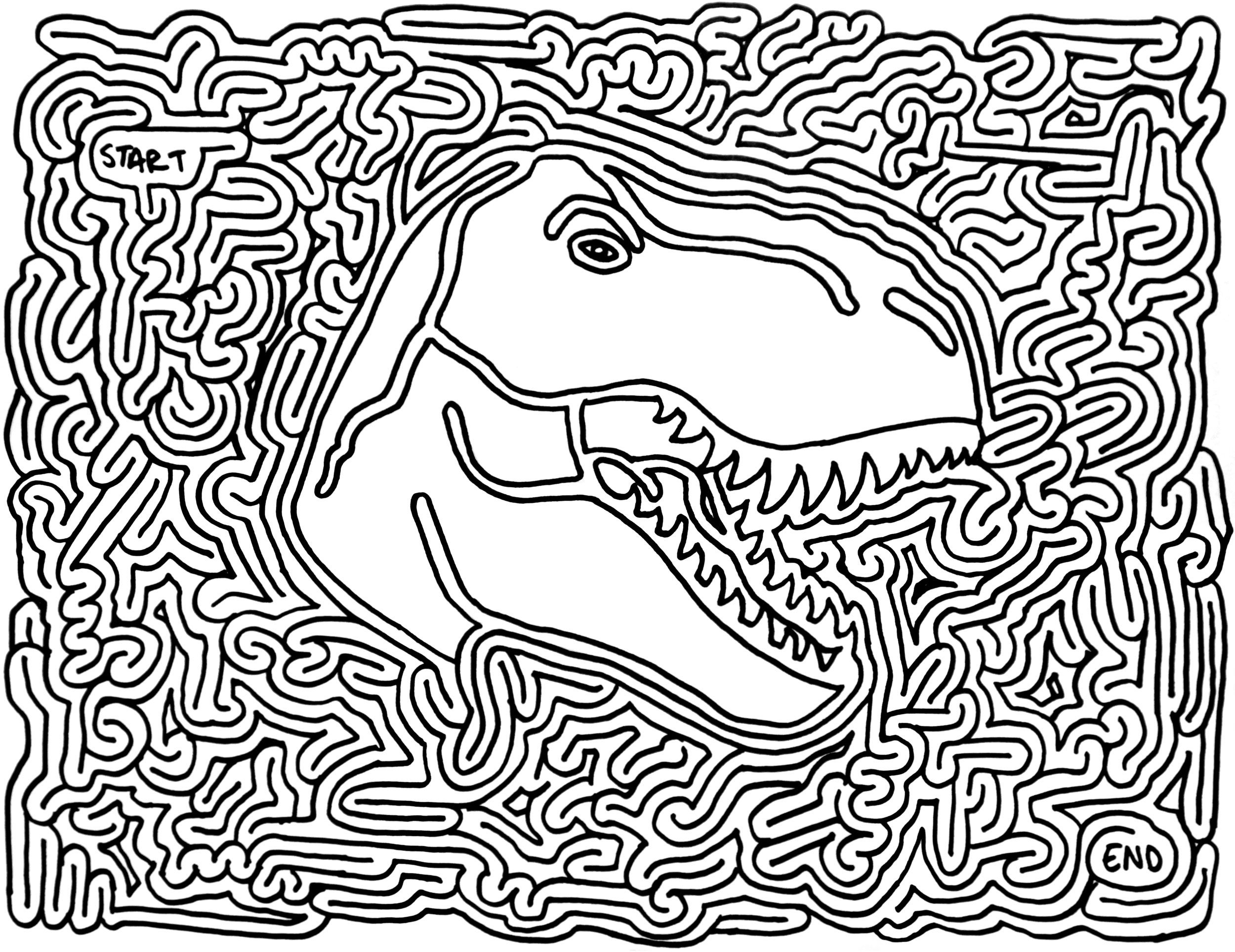 Printable Mazes - Best Coloring Pages For Kids - Printable Puzzles Mazes
