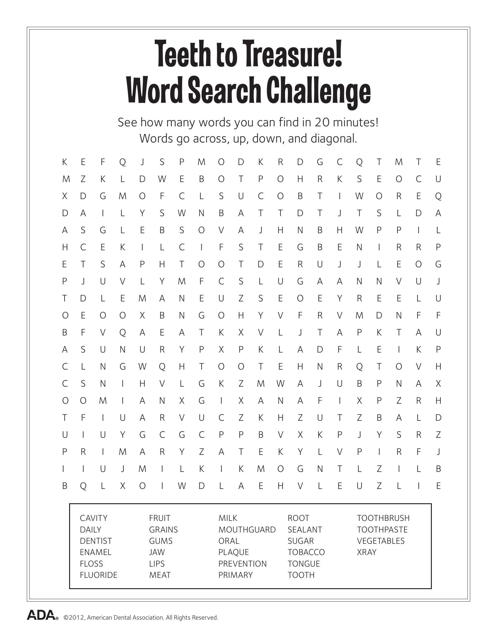 Printable Medical Crossword Puzzles Free Printable Crossword Puzzles