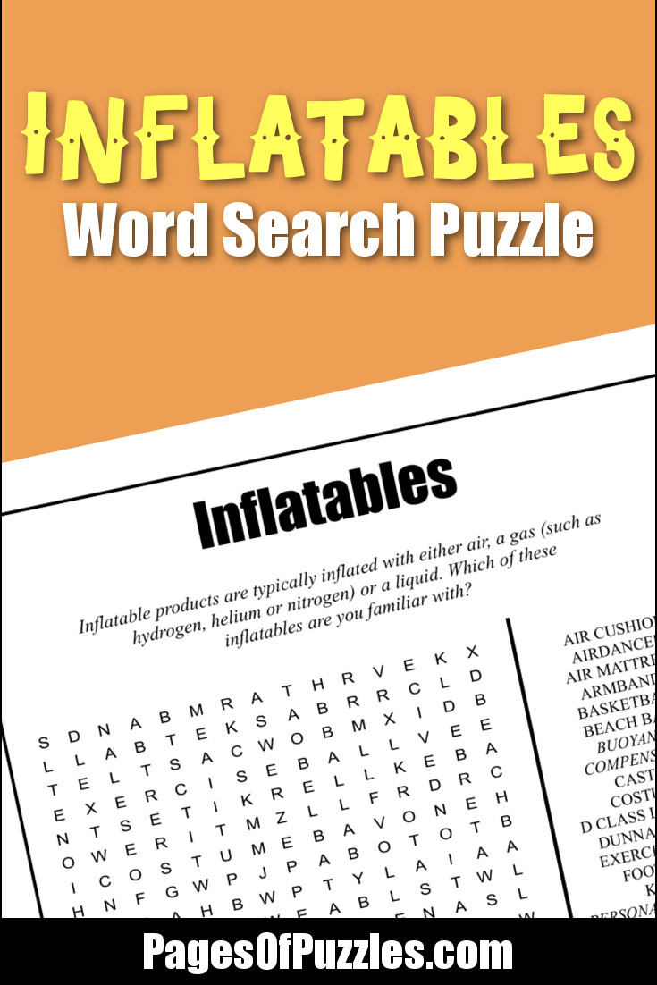 Printable Puzzles About Everything Else – Pages Of Puzzles - Printable Puzzles.com