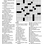 Printable Puzzles For Adults | Easy Word Puzzles Printable Festivals   Printable Crossword Puzzles For Adults With Answers