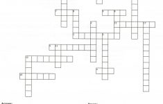 Printable Puzzles For Adults | Free Printable Crossword Puzzle For - Printable Crossword Puzzles For Teens