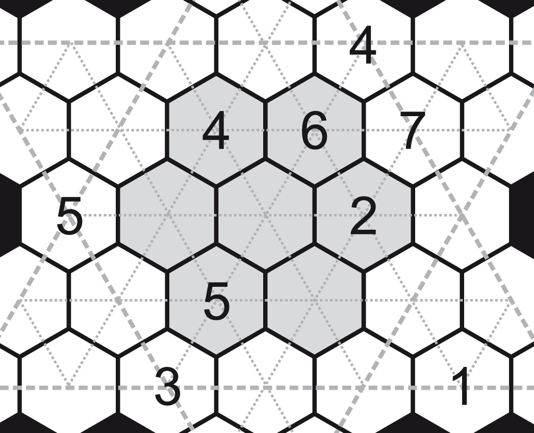 Printable Rosetta Puzzles | Puzzle Baron - Printable Hexoku Puzzles