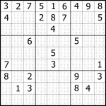 Printable Sudoku Free   Part 4   Printable Sudoku Puzzle With Answer Key