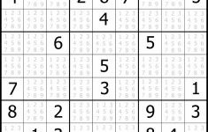 Printable Sudoku Free - Part 4 - Printable Sudoku Puzzle With Answer Key